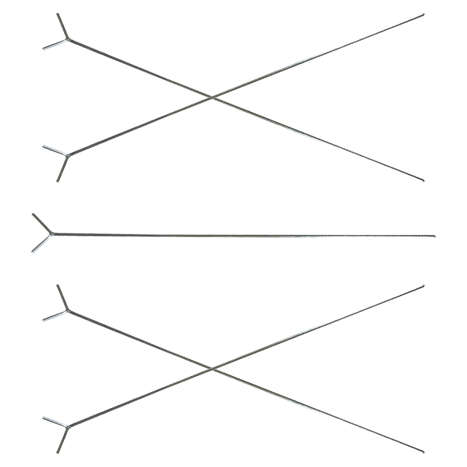 Fishing Rod Rack - 5 adet yüksek sertlikte Y-şekilli olta
