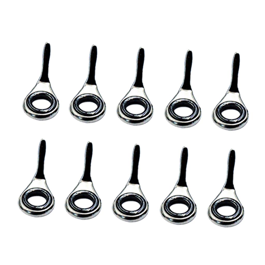 Fishing Rod Tip Replacement - 10'lu Teleskopik Olta Kılavuzları Seti Olta