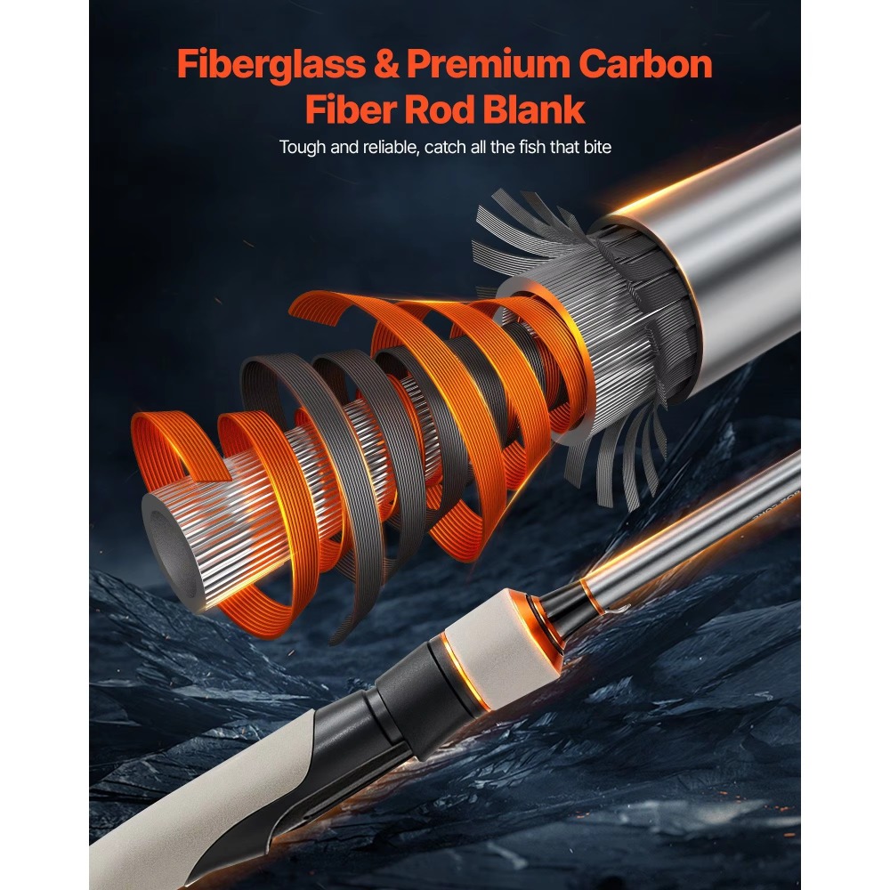 Karbon Fiber Bas Balıkçılık Ol - Fishing Rod Combo incelemesi ve fiyatı