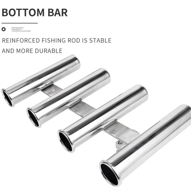 Paslanmaz Çelik 4 Tüp Çubuk Tu - Fishing Rod Rack incelemesi ve fiyatı