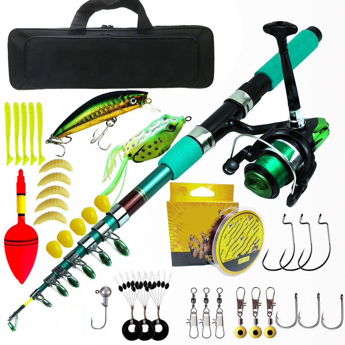 Taşınabilir Ultra Hafif Sazan  - Fishing Rod Spinning incelemesi ve fiyatı