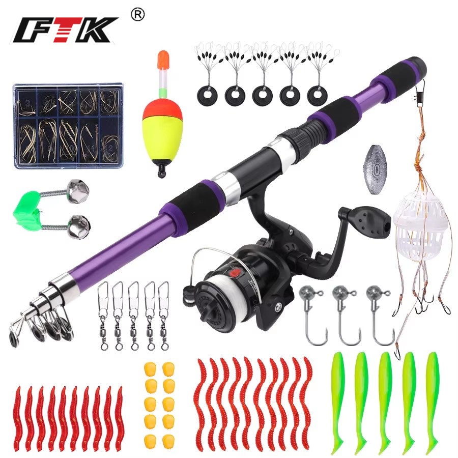 FTK 1.8 M Taşınabilir İplik Ol - Fishing Rod Spinning incelemesi ve fiyatı